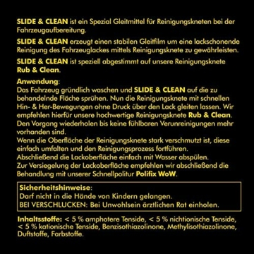 ABACUS Reinigungsknete blau mittelstark mit 4X Gleitmittel Slide & CLEAN und 4X Tüchern (7313) - 