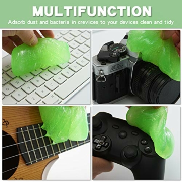 Audamp Tastatur Reinigung Gel für Laptops, Computers, Auto-Entlüftungsöffnungen, Taschenrechner (80g) - 6