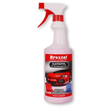 Brestol Reinigungsknete Set2 200 g Knete blau mittelstark + Box + 2X 750 ml Spezial GLEITMITTEL + 2X Poliertuch - Polierknete Lackknete Clay-Bar Auto-Lack-Knete - entfernt Baumharz Insekten u.v.m. - 3
