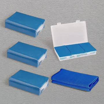 HENMI 3 Pack Reinigungsknete 540g Fachmann Homogene Reinigungsknetmasse Lackreiniger zur Beseitigung Industriestaub Flugrost und Insektenresten für Autos Motorräder Caravans