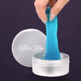 Kitchen Helpis® Reinigungsknete 150g für Tastatur Reinigung, Reinigungsgel universell einsetzbar, Typenreiniger für Laptop, Reinigungsgel Auto & Cockpit, Keyboard Cleaner, Reinigungsschleim