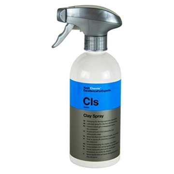 Koch Chemie Reinigungsknete blau mild 200 g & CLS Clay Spray Gleitspray 500 ml - 4