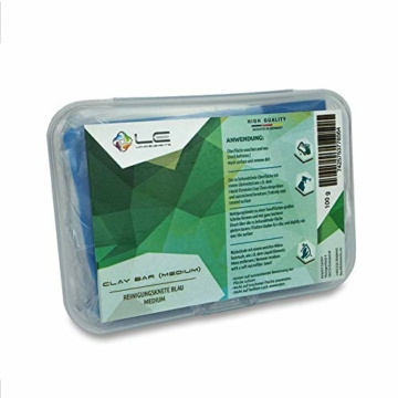 Liquid Elements Reinigungsknete 100 Gramm in blau (medium) - 1