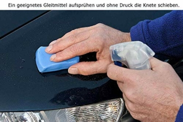 Petzoldt's 2 x 100 g Reinigungsknete, Extra mild & Mild, zur Lackreinigung nach der Autowäsche, vor Politur, Coating- oder Wachsauftrag, Lackversiegelung, Fahrzeugfolierung, Car Wrapping - 3