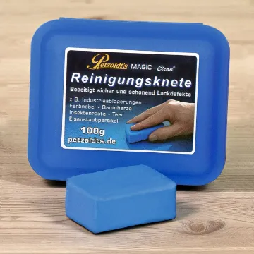 Petzoldt's Profi-Reinigungsknete Magic-Clean Blau 100g Lackknete