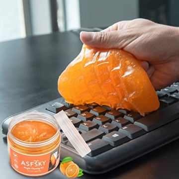 Tastatur Reinigungsgel Schleim Auto Reiniger Reinigung Universeller Staubreiniger für PC Tablet Laptop Tastaturen, Auto Entlüftungsöffnungen, Kameras, Drucker, Taschenrechner - 1
