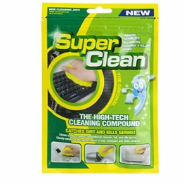 TRIXES Keyboard Cleaner - Staub- / Schmutzentferner für PC, Computer, Mobile und andere Alltagsgegenstände - wiederverwendbarer Kitt - 1